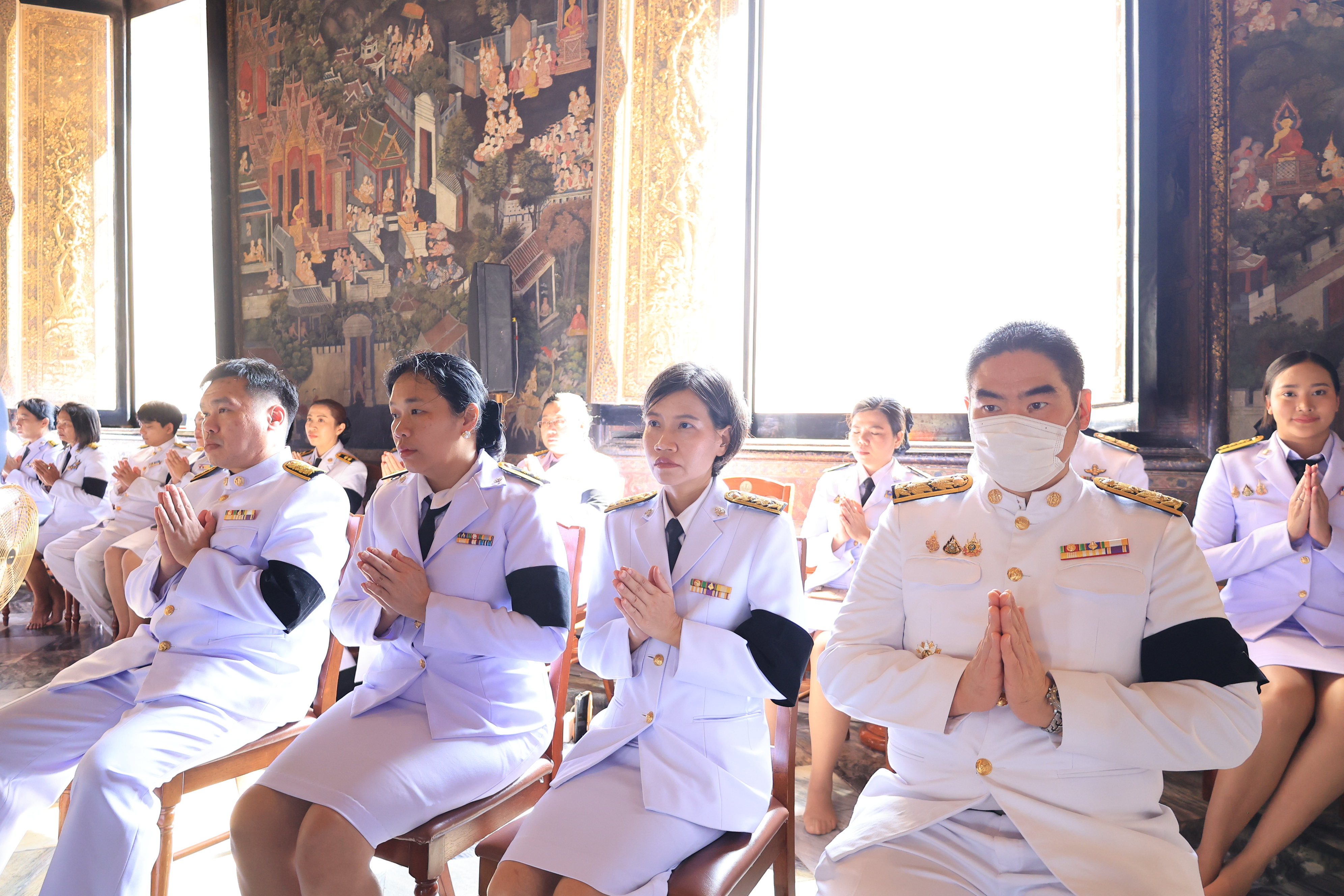title - ส.ป.ก. ร่วมพิธีสวดพระพุทธมนต์ถวายเป็นพระราชกุศล เนื่องในวันคล้ายวันสวรรคตสมเด็จพระนางเจ้าสิริกิติ์ พระบรมราชินีนาถ พระบรมราชชนนีพันปีหลวง 24 ตุลาคม 2569